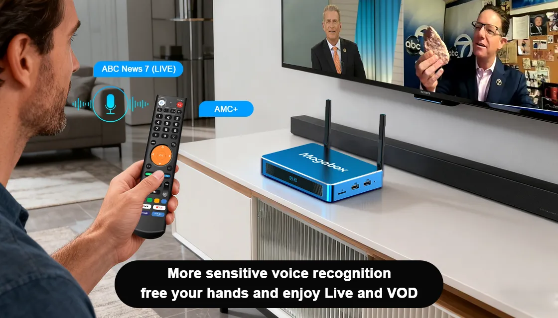 Best IPTV Streaming TV Box Magabox MG5 Max Streaming TV