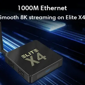 Magabox Elite IPTV X4 Smart TV Box 8k voice remote