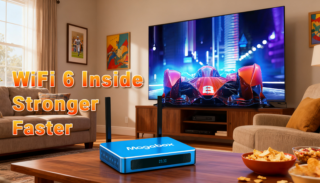 WiFi-6-IPTV-Box Magabox – MG5v WiFi-6-IPTV-Box