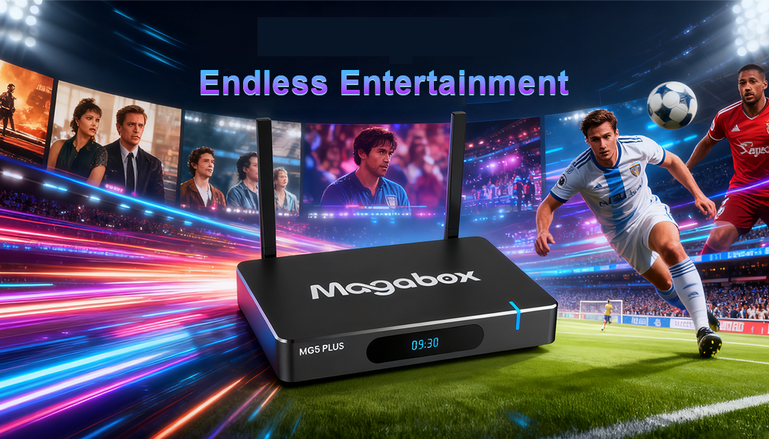 Magabox IPTV-Box MG5-Plus-8K-IPTV